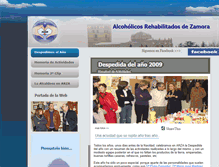 Tablet Screenshot of despedida2009.arzaweb.org