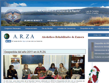Tablet Screenshot of despedida2011.arzaweb.org